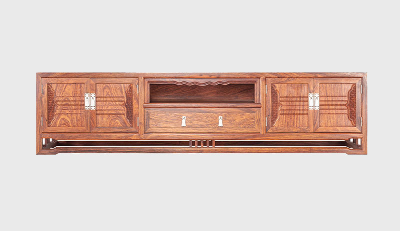 金昌刺猬紫檀电视柜低柜现代中式全实木电视柜客厅高低柜
