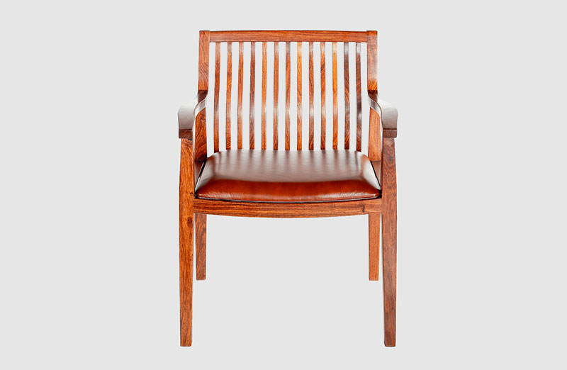 金昌中式实木大方椅家具效果图